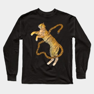 Yellow zodiac tiger Long Sleeve T-Shirt